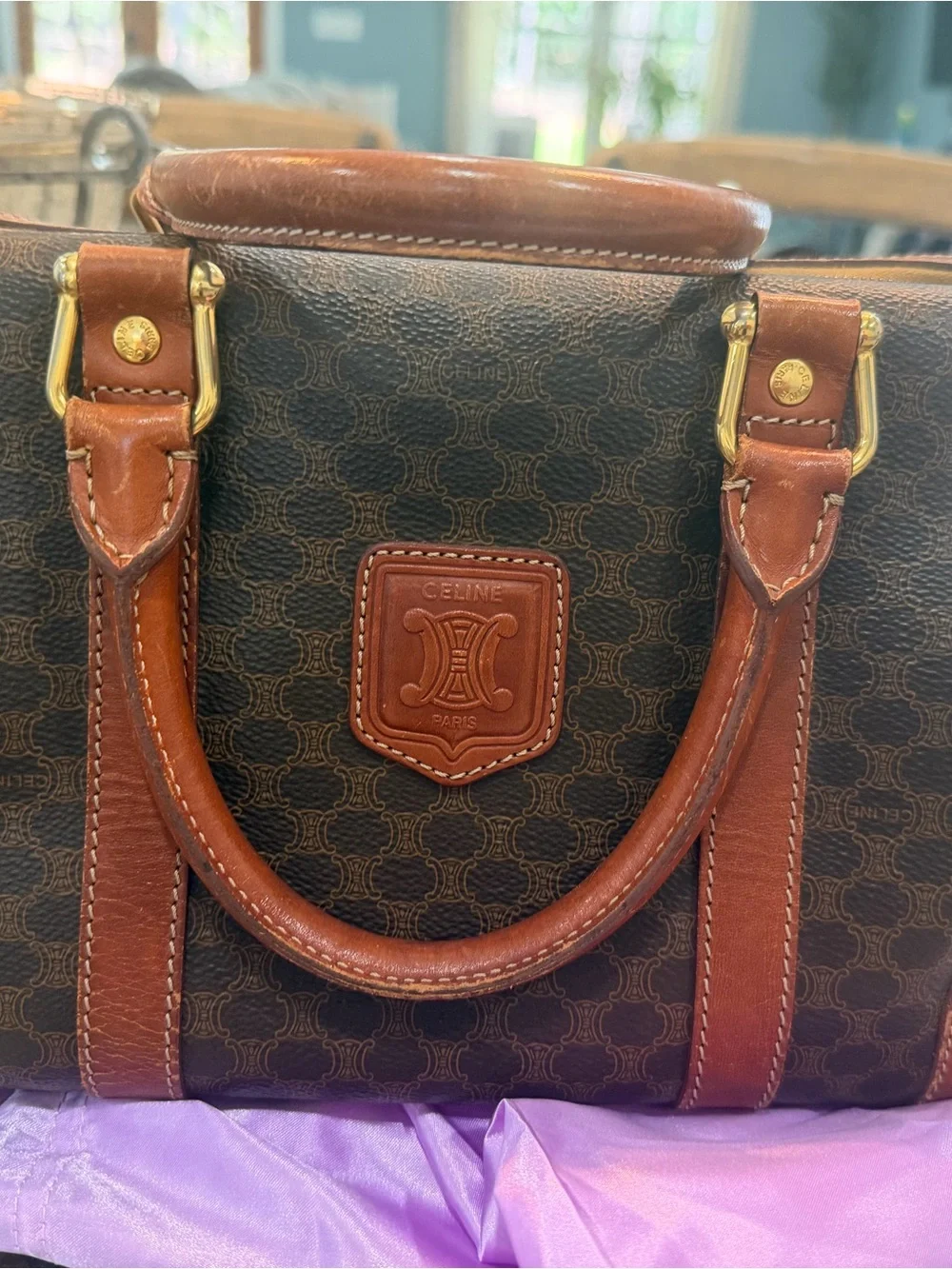 Celine Boston bag with Coa